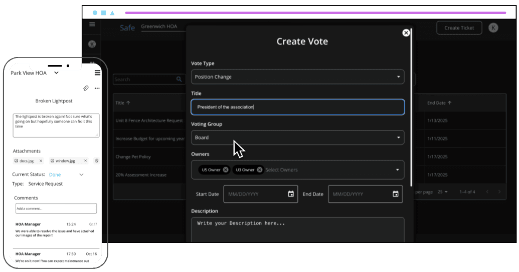 Property Associations Animation